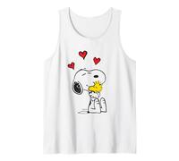 Peanuts - Snoopy Je Te tiens Fort, Rouge Débardeur