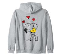 Peanuts - Snoopy Je Te tiens Fort, Rouge Sweat à Capuche