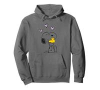 Peanuts - Snoopy Je Te tiens Fort, Violet Sweat à Capuche