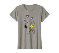 Peanuts - Snoopy Je Te tiens Fort, Violet T-Shirt