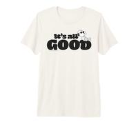 Peanuts Snoopy Joe Cool All Good Easy Life Lazy Classic Days T-Shirt Haut de Gamme