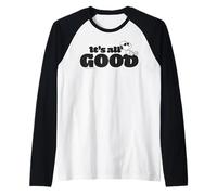 Peanuts Snoopy Joe Cool All Good Easy Life Lazy Days Classique Manche Raglan