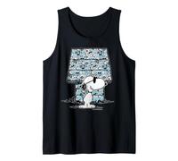 Peanuts Snoopy Joe Cool Graffiti Niche pour Chien Urban Art Street Débardeur