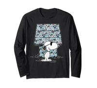 Peanuts Snoopy Joe Cool Graffiti Niche pour Chien Urban Art Street Manche Longue