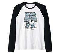 Peanuts Snoopy Joe Cool Graffiti Niche pour Chien Urban Art Street Manche Raglan