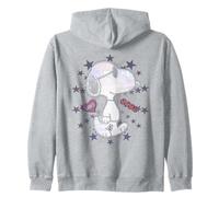 Peanuts Snoopy Joe Cool Starburst Love Glitch Valentine des années 90 Sweat à Capuche