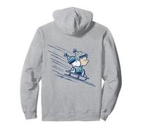 Peanuts Snoopy Linus Holiday Retro Sleigh Ride années 80 90 Sweat à Capuche