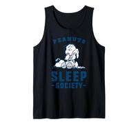Peanuts Snoopy Linus Sleep Society Nap Time Friends Classic Débardeur