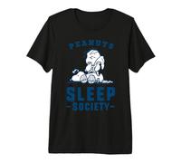 Peanuts Snoopy Linus Sleep Society Nap Time Friends Classic T-Shirt Haut de Gamme