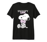 Peanuts - Snoopy Love T-Shirt Haut de Gamme