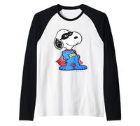 Peanuts Snoopy Masked Marvel Super Beagle Caped Hero Classic Manche Raglan