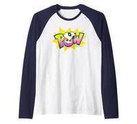 Peanuts Snoopy Masked Pow Super Hero Caped Beagle Comic Lol Manche Raglan
