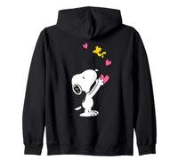 Peanuts - Snoopy Mon cœur est avec toi Pink Sweat à Capuche