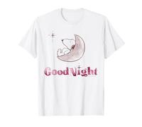 Peanuts Snoopy Moon Sleep Good Night Rest Star Classic Fun T-Shirt