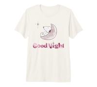 Peanuts Snoopy Moon Sleep Good Night Rest Star Classic Fun T-Shirt Haut de Gamme