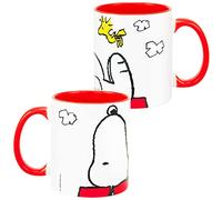 Peanuts - Snoopy Mug Tasse de Café Thé en céramique blanc/rouge 320 ml