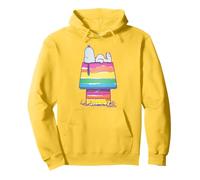 Peanuts Snoopy Niche rétro Arc-en-Ciel pour Chien Pop Art Pride Sweat à Capuche