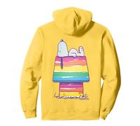 Peanuts Snoopy Niche rétro Arc-en-Ciel pour Chien Pop Art Pride Sweat à Capuche
