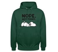 Peanuts Snoopy Not Today Pas Aujourd'hui Sweat À Capuche Unisexe