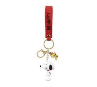 Peanuts Snoopy Porte-clés en vinyle 3D GH00258YL.PH, blanc, Taille unique, Décontracté