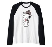Peanuts Snoopy Scout Leader Summer Adventure Beagle Classic Manche Raglan