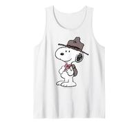 Peanuts Snoopy Scout Leader Summer Adventure Classic Beagle Débardeur