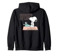 Peanuts Snoopy Secret Life Look Forward Protect Classic Food Sweat à Capuche