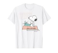 Peanuts Snoopy Secret Life Look Forward Protect Classic Food T-Shirt