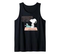 Peanuts Snoopy Secret Life Look Forward Protect Food Classic Débardeur