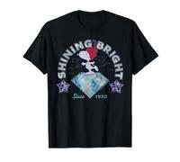 Peanuts Snoopy Shining Bright Années 1950 Classique Sparkle Années 90 T-Shirt