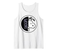 Peanuts Snoopy Sneaky Pose Big Face Fun Cartoon Classic Lol Débardeur