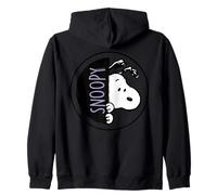 Peanuts Snoopy Sneaky Pose Big Face Fun Cartoon Classic Lol Sweat à Capuche
