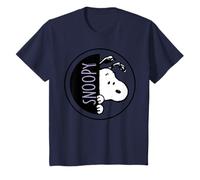 Peanuts Snoopy Sneaky Pose Big Face Fun Cartoon Lol Classic T-Shirt