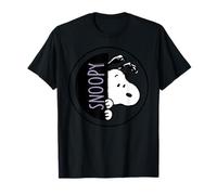 Peanuts Snoopy Sneaky Pose Big Face Fun Cartoon Lol Classic T-Shirt