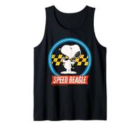 Peanuts Snoopy Speed Beagle Racing Équipe gagnante Fun Classic Débardeur