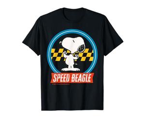 Peanuts Snoopy Speed Beagle Racing Équipe gagnante Fun Classic T-Shirt