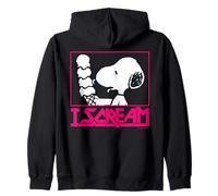 Peanuts Snoopy Summer Vibes Ice Cream Scream Musique Classique Sweat à Capuche