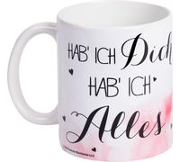 Peanuts Snoopy Tasse en céramique - Si je t'ai, j'ai tout (Valentienstagl)