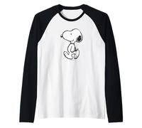 Peanuts - Snoopy Walk by My Side Manche Raglan