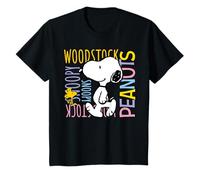 Peanuts Snoopy Woodstock Best Friends Street Fun Pose rétro T-Shirt