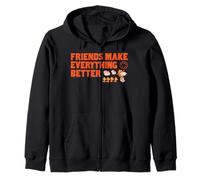Peanuts Snoopy Woodstock Better Friends Scout Team Classic Sweat à Capuche