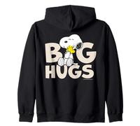 Peanuts Snoopy Woodstock Big Hugs Best Friends Classic BFF Sweat à Capuche