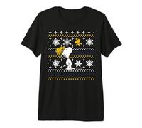 Peanuts Snoopy Woodstock Christmas Fun Motif Classique T-Shirt Haut de Gamme