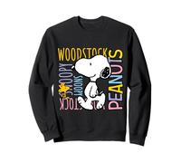Peanuts - Snoopy Woodstock colourful Sweatshirt