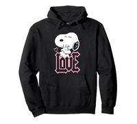 Peanuts Snoopy Woodstock Cœur câlin Classique pour la Saint-Valentin Sweat à Capuche