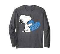 Peanuts Snoopy Woodstock Étreintes Classiques pour la Saint-Valentin Manche Longue