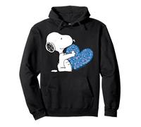 Peanuts Snoopy Woodstock Étreintes Classiques pour la Saint-Valentin Sweat à Capuche