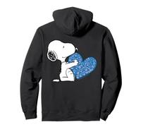Peanuts Snoopy Woodstock Étreintes Classiques pour la Saint-Valentin Sweat à Capuche