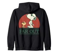 Peanuts Snoopy Woodstock Far Out Festival Fun Classic Friend Sweat à Capuche
