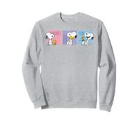 Peanuts Snoopy Woodstock Friends Cuddles Fun Classique Mignon Sweatshirt